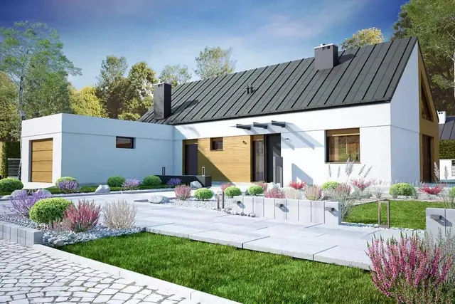 Bungalov Vista 4+1 s garáží, čtyřmi pokoji a jednopodlažním řešením pro rodinné bydlení